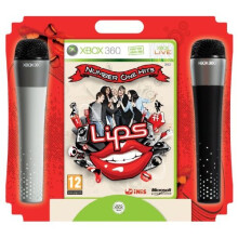 Lips Number One Hits - Game and 2 Wireless Microphones (Xbox 360) - Refurbished