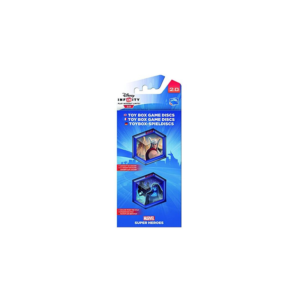 Disney Infinity 2.0 Marvel Toy Box Game Discs (Xbox One/Ps4/Nintendo Wii U/Ps3/Xbox 360) 8717418433772
