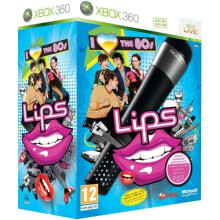 Lips: I Love the 80's - Game and Wireless Microphone (Xbox 360) - Refurbished