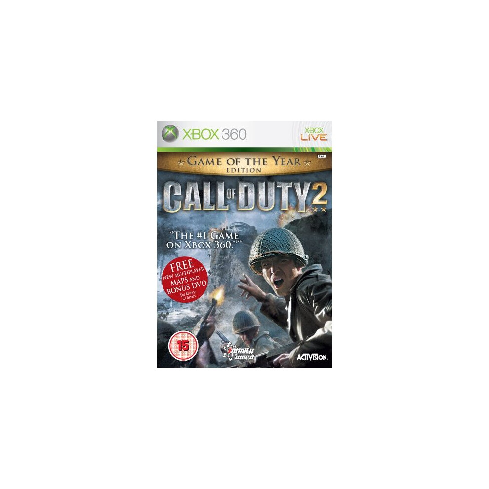 Call Of Duty 2: Game Of The Year Edition (Xbox 360) 5030917036767