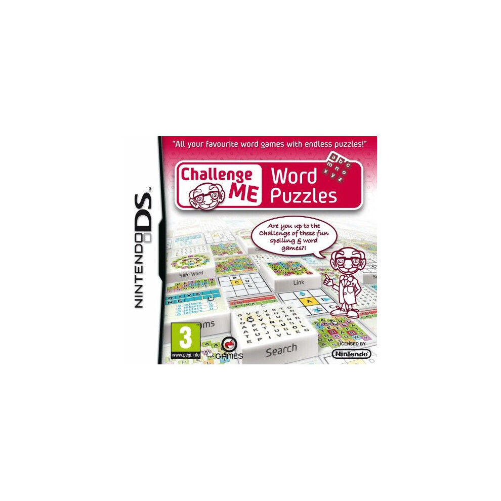 Challenge Me : Word Puzzles (Nintendo Ds) 5060015539532