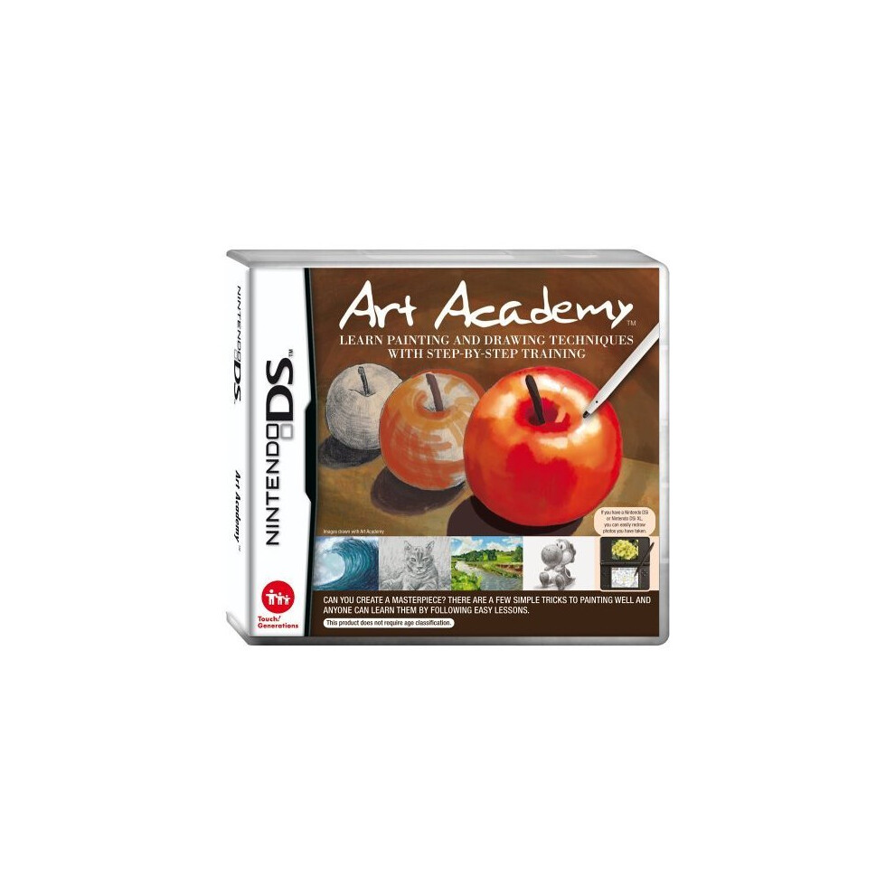 Nintendo Art Academy: Learn Painting And Drawing Techniques With Step-By-Step Training (Nintendo Ds)