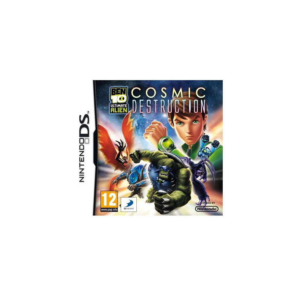 Nintendo Ben 10 Ultimate Alien Cosmic Destruction Nds 5060125485538