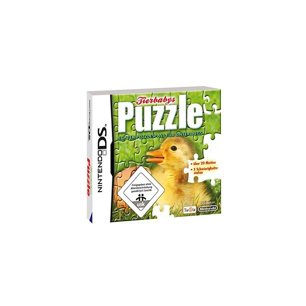Jigsaw PuzzleãÂ Ã¢Ã¢ÂÂ¬Ã¢ÂÂÃÂ Animal BabiesãÂ Ã¢Ã¢ÂÂ¬Ã¢ÂÂÃÂ [Nintendo Ds] 4036473000656