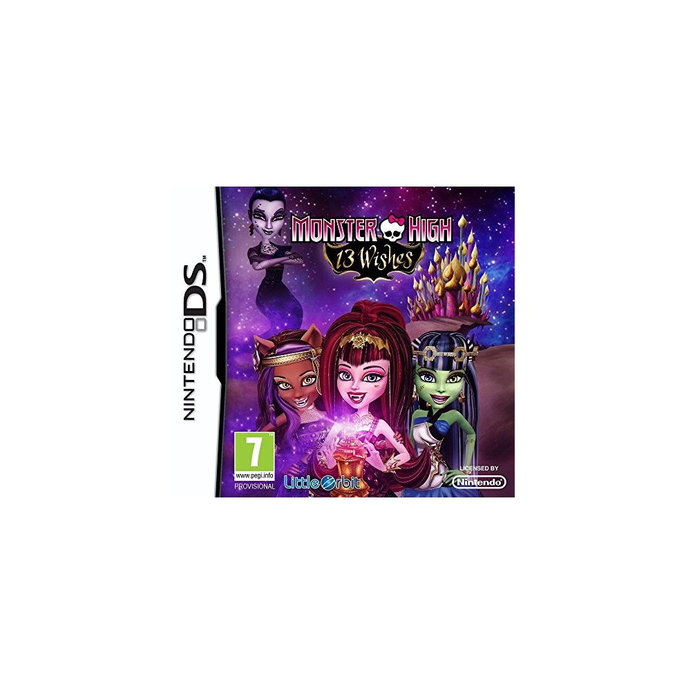Bandai Monster High 13 Wishes (Nintendo Ds)