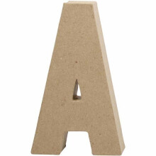 Creativ 20.5cm 1-piece Papier Mache Letter A - large paper letter mache