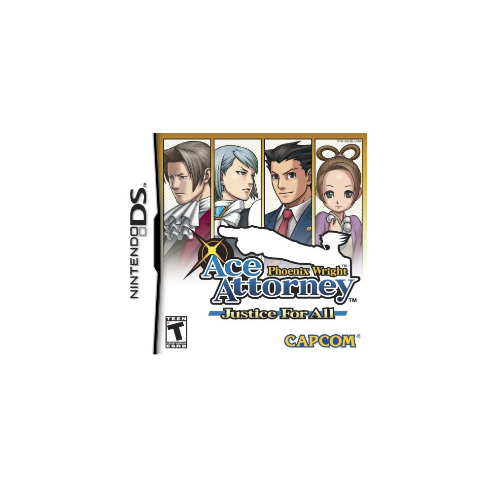Phoenix Wright Ace Attorney: Justice For All - Nintendo Ds 013388320066