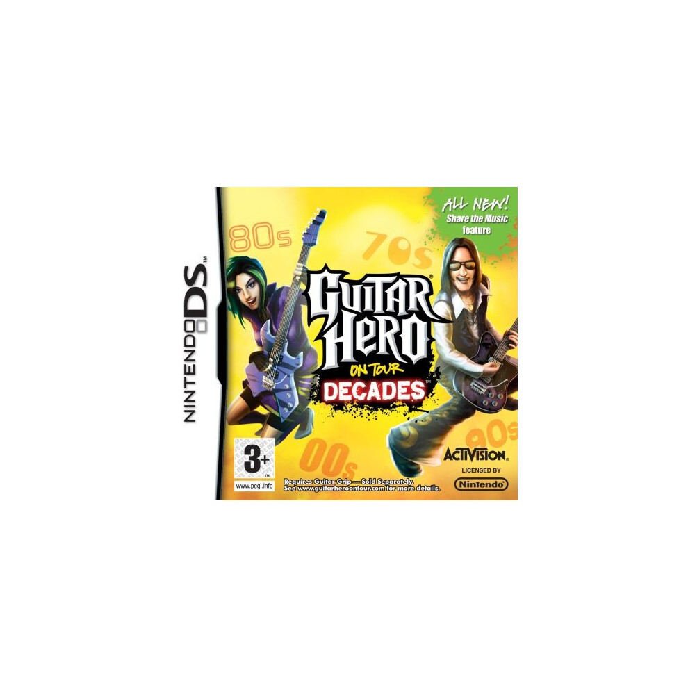 Guitar Hero On Tour: Decades - Game Only (Nintendo Ds) 5030917062759