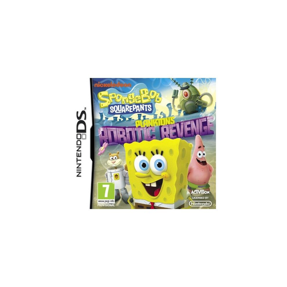 Activision Spongebob Squarepants: Plankton's Robotic Revenge (Nintendo Ds)