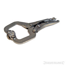 Silverline C-Type Welding Clamps Adjustable Grips Pliers (275mm)