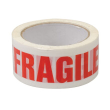 Fixman Fragile Packing Tape 48mm x 66m - Packing Tape x Fragile 66m 48mm 191480 -  packing tape x fragile 66m 48mm fixman 191480 parcel