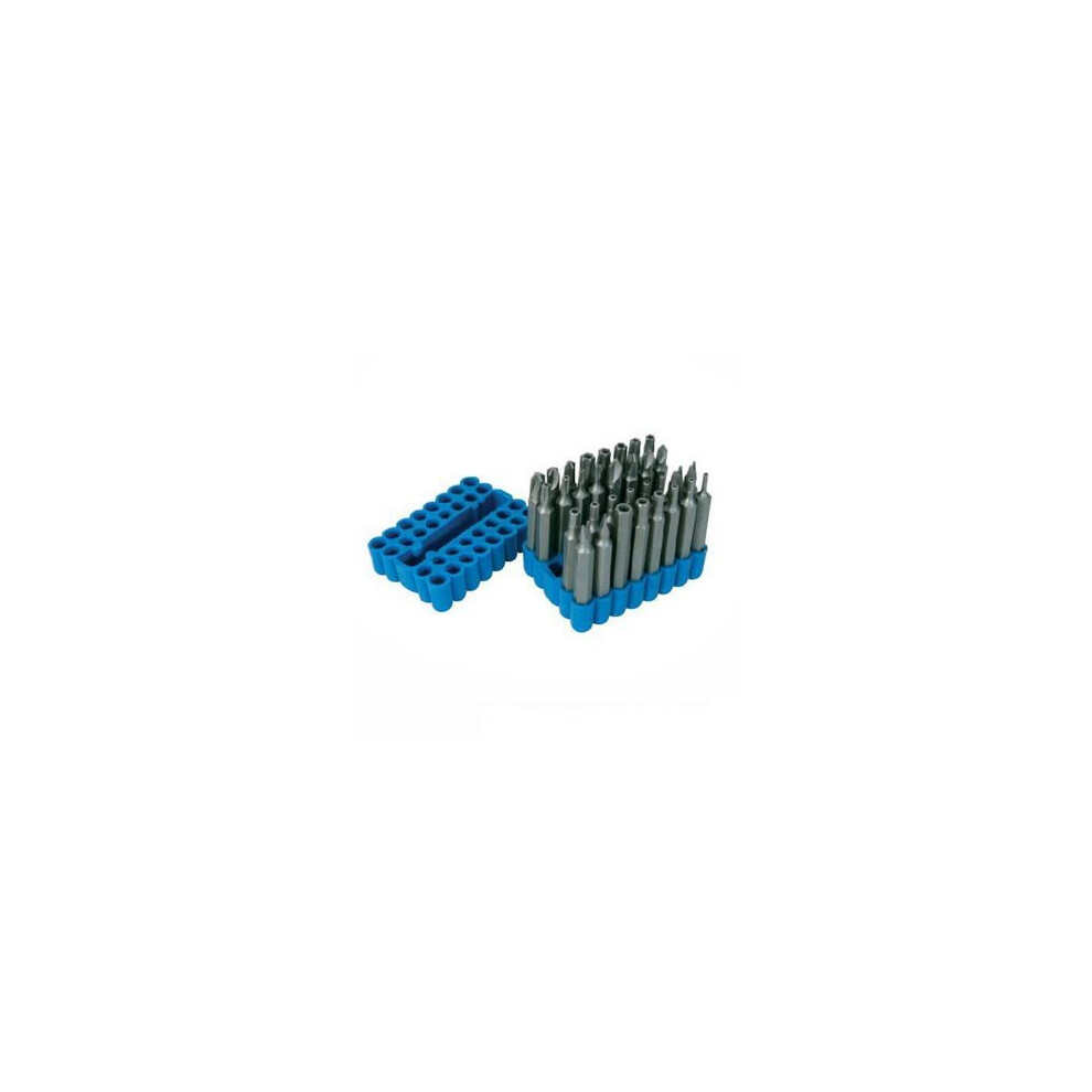 Silverline Security Bit Set 33pce 50mm - 245016 Hex -  set bit security 50mm silverline 33pce 245016 hex