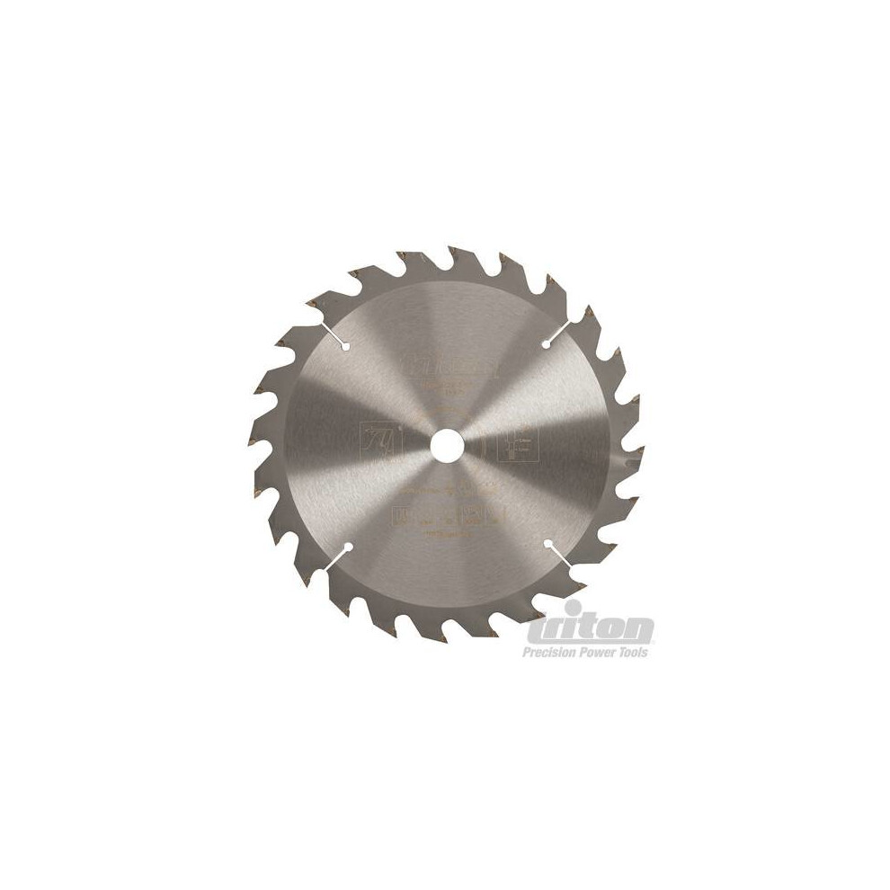 190mm x 16mm Construction Saw Blade - 24t 190 Triton 417678 -  saw blade construction 24t 190 x 16mm triton 417678