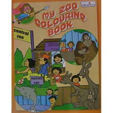 Creative Books - My Zoocolouring Book - Cre0538 Zoo Colouring -  cre0538 creative books my zoo colouring