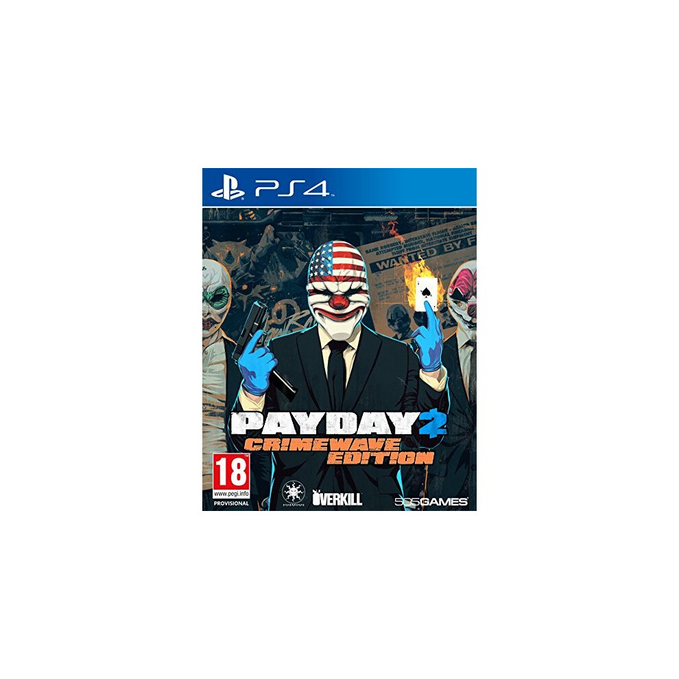 Payday 2 Crimewave Edition (Ps4) 8023171036342