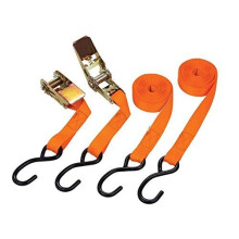 Bluespot 2 Pack Ratchet Tie Down (25mm x 4.5mtr) - Set 45m 25mm Piece Tools - tie down ratchet bluespot set 45m 25mm x piece tools 45407