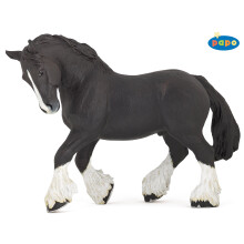 Figurinha Etalon shire - PAPO - CAVALOS, POTROS E PÔNEIS - Para Criança - Interior