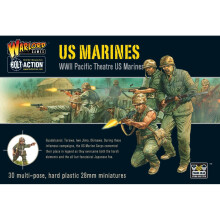 Us Marine Corp Military Miniatures - Warlord Games Marines Plastic Bolt Action - us warlord games marines plastic bolt action corps wgbai06 28mm box