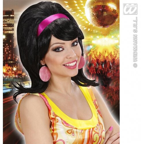 60's black wig