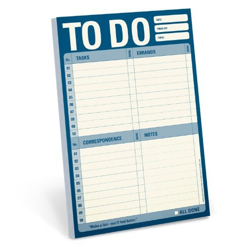 To Do Pad (Knock Knock Pad)