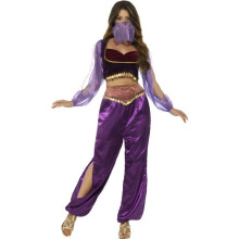 Smiffy's 24702s Arabian Princess Costume (small) - Fancy Dress Ladies Womens - princess fancy dress arabian costume ladies womens belly dancer