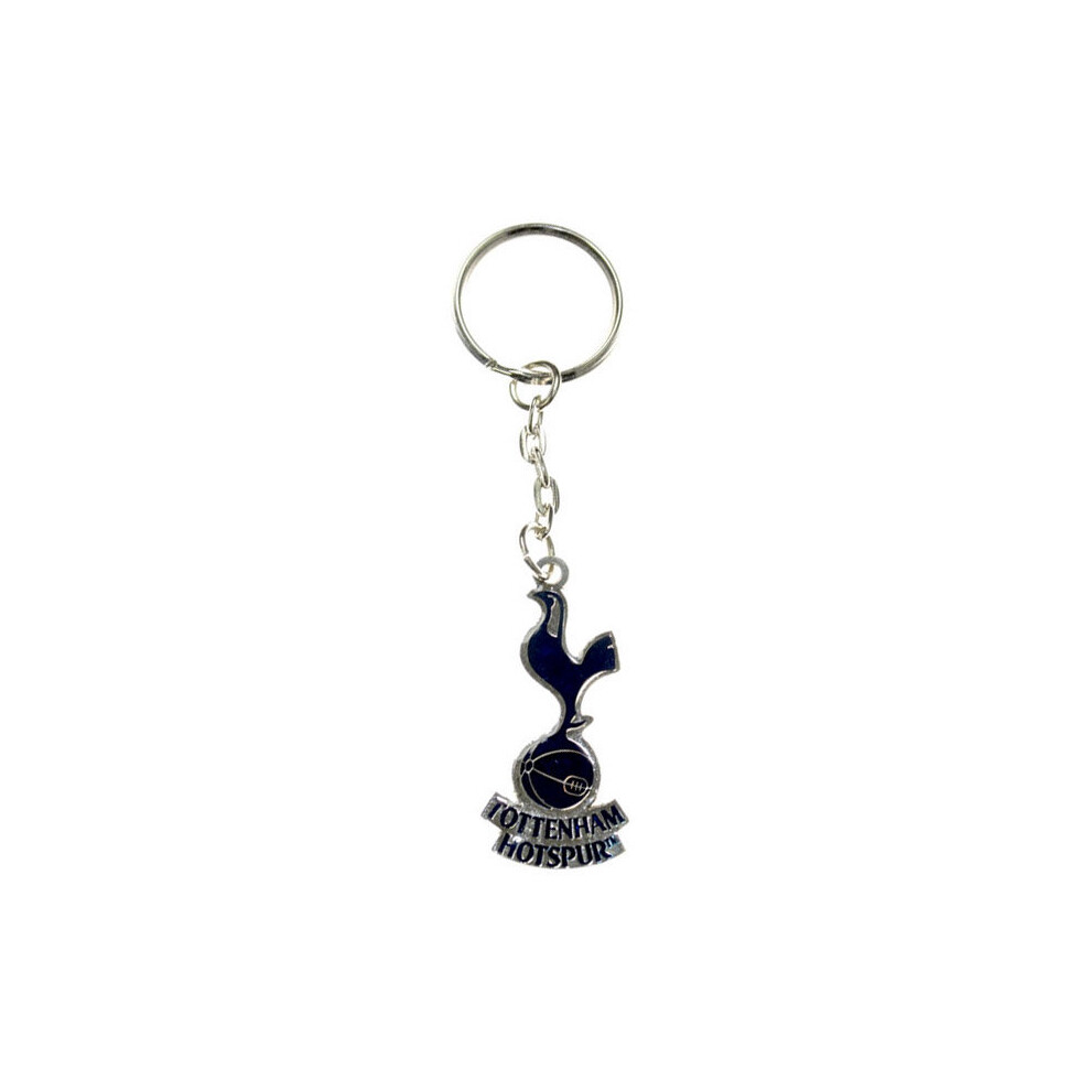 Tottenham Crest Keyring - Multi-colour - Hotspur Fc Football Official Gift -  keyring tottenham hotspur fc football crest official gift spurs metal
