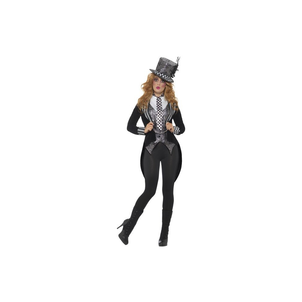 (Large) Deluxe Mad Miss Hatter Costume | Halloween Dark