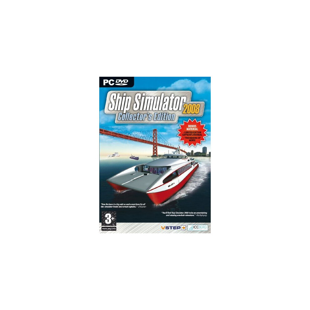 Ship Simulator 2008 - Collector's Edition (Pc Dvd) 8718144470024
