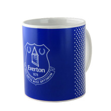 Everton Fade Design Boxed Mug - Football Gift Cup Official Tea Coffee Licensed - mug everton fade football gift cup official tea coffee licensed