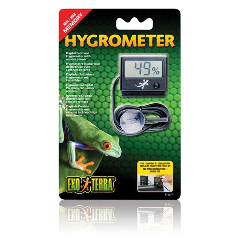 Exo Terra Digital Precision Hygrometer with Probe