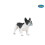 Papo "Fransk Svart & Vit Bulldog" Figur 1