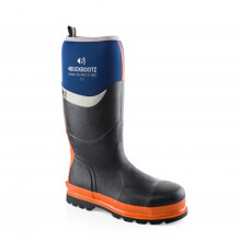 (Blue, 7 (Adults)) Buckler Waterproof Safety Wellington Boots