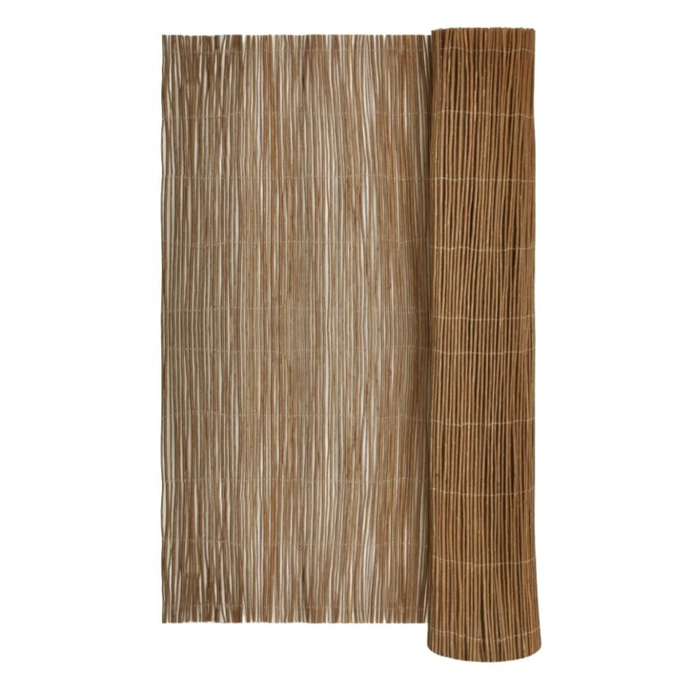 vidaXL Garden Willow Fence 300x100cm Outdoor Backyard Patio Screen Barrier