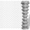 VidaXL Galvanised Chain Link Fence 15 x 1.25 m 1