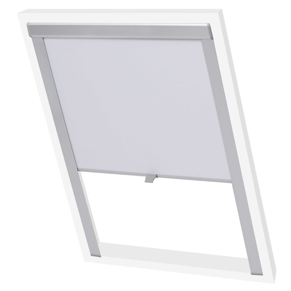 vidaXL Blackout Roller Blinds for Roof Window White S06/606 Protector