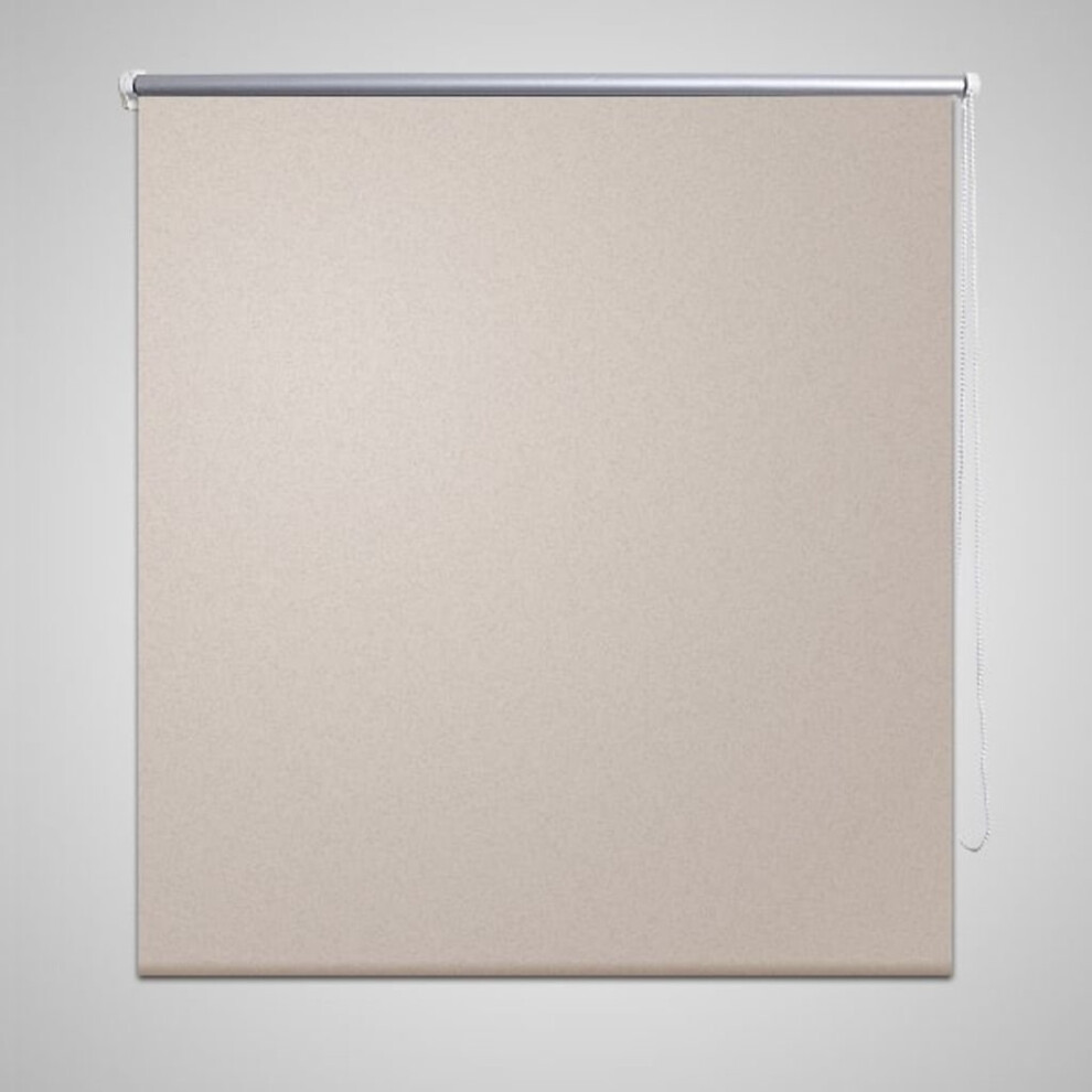 Roller Blind Blackout 120 x 230 cm Beige