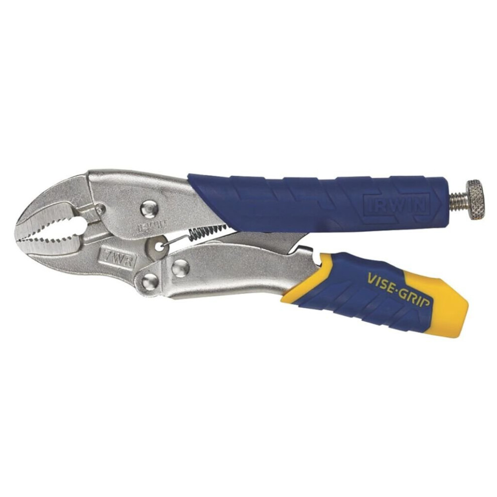 Irwin Vise-Grip 7Wr Fast Release Curved Jaw Locking Pliers With Wire Cutter 178Mm (7In)