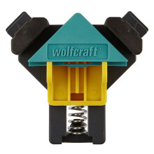 Morsetto angolare - wolfcraft - ES 22 - Set di 2 - Per tavole da 10 a 22mm - Maneggevolezza con una mano