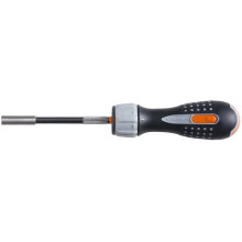 Bahco 808050L Led Ratchet Screwdriver & 6 Bits