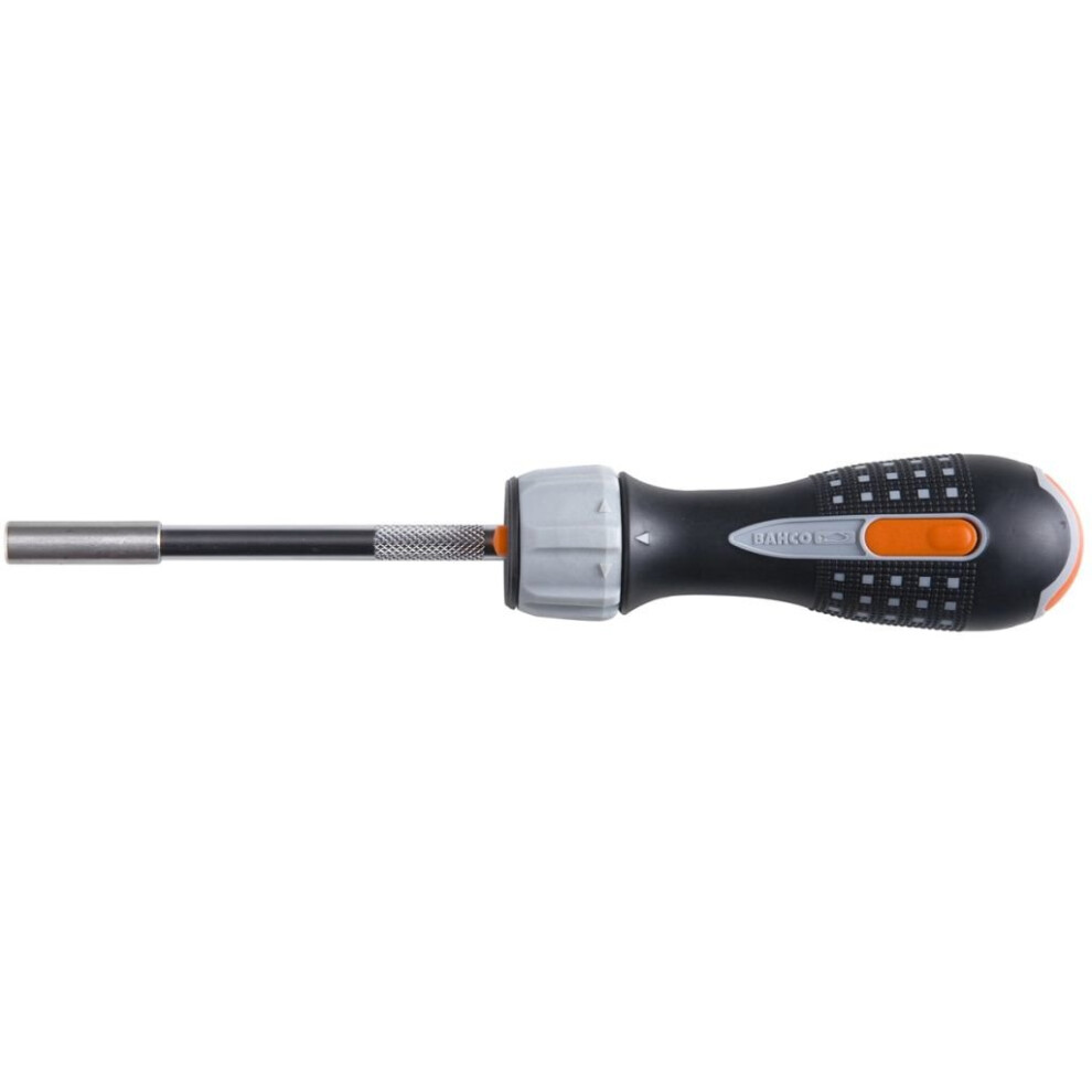 Bahco 808050L Led Ratchet Screwdriver & 6 Bits