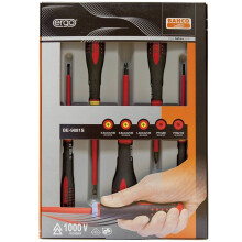 BAHCO Five Piece Ergonomically Designed Screwdrivers Set BE-9881S