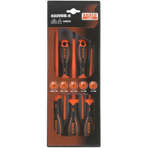 Bahco BAHCO 5 pcs Screwdriver Set B220.005