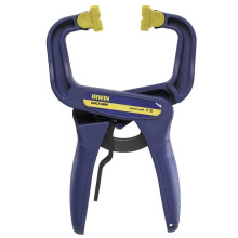 Snelsluitklem - IRWIN - Handi Clamp 100 mm - Zachte en draaibare pads - Ratelslot