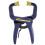 VidaXL Grampo rápido - IRWIN - Handi Clamp 100 mm - Almofadas flexíveis e ajustáveis - Travamento de catraca 1