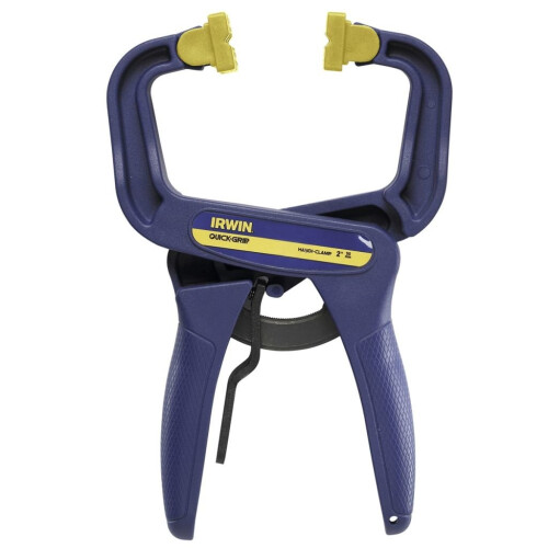 VidaXL Grampo rápido - IRWIN - Handi Clamp 100 mm - Almofadas flexíveis e ajustáveis - Travamento de catraca