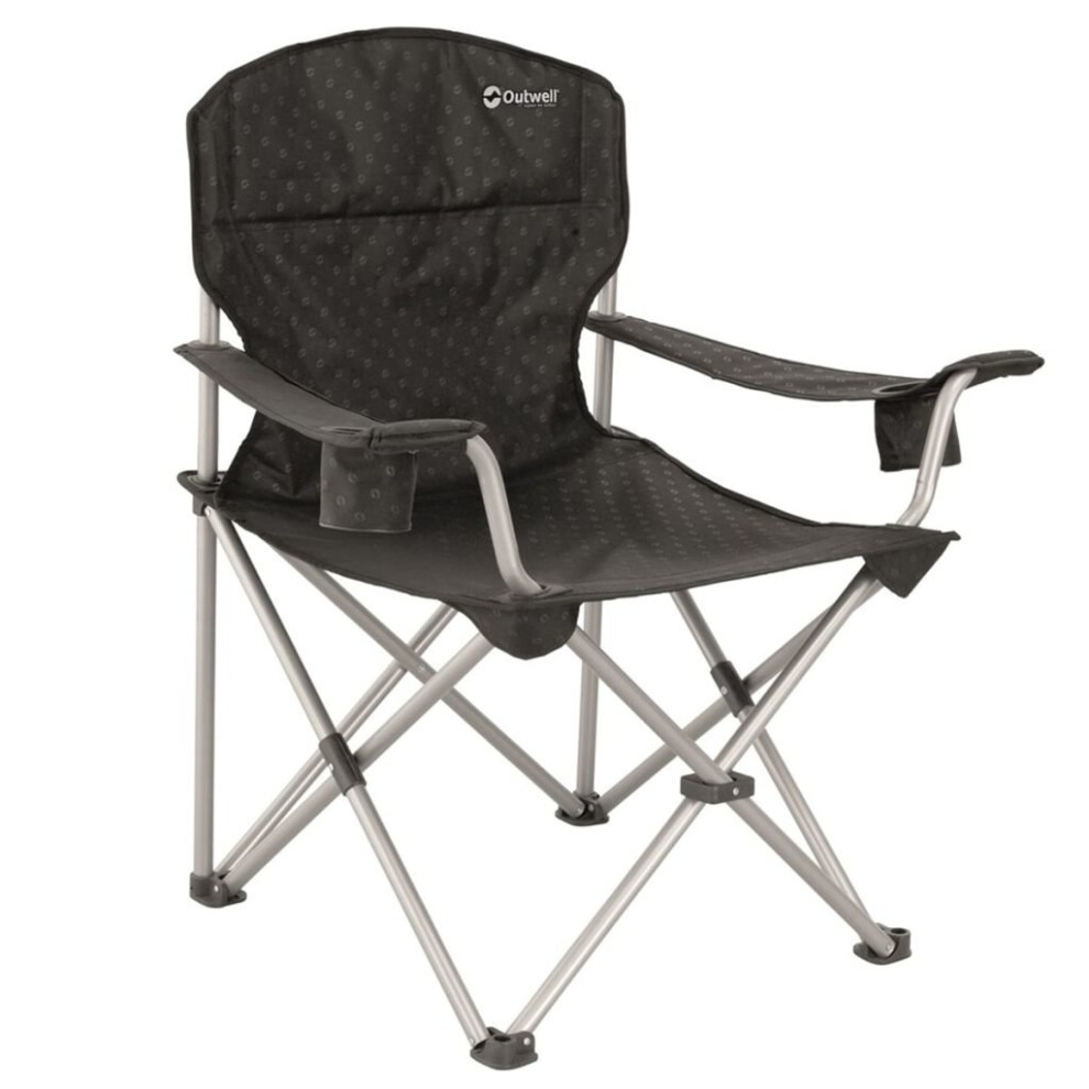 Outwell Folding Camping Chair with 2 Cup Holders Outdoor Catamarca XL 470048