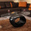 VidaXL vidaXL Coffee Table Round Black High Gloss Glass Top Couch Side Tea Stand 1