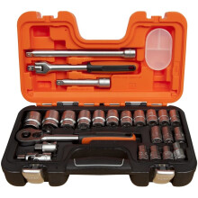BAHCO Juego de llaves de 1/2 pulg 24 pcs S240