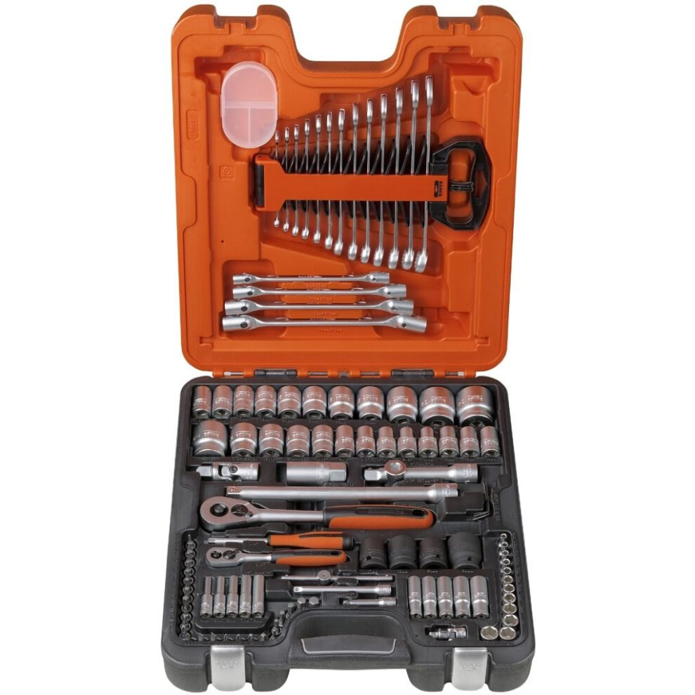 Bahco Socket Set 1/4 and 1/2 106 pcs