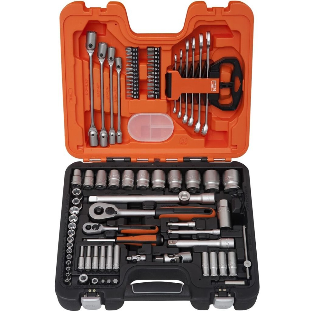 Bahco Socket Set 1/4 and 1/2 92 pcs